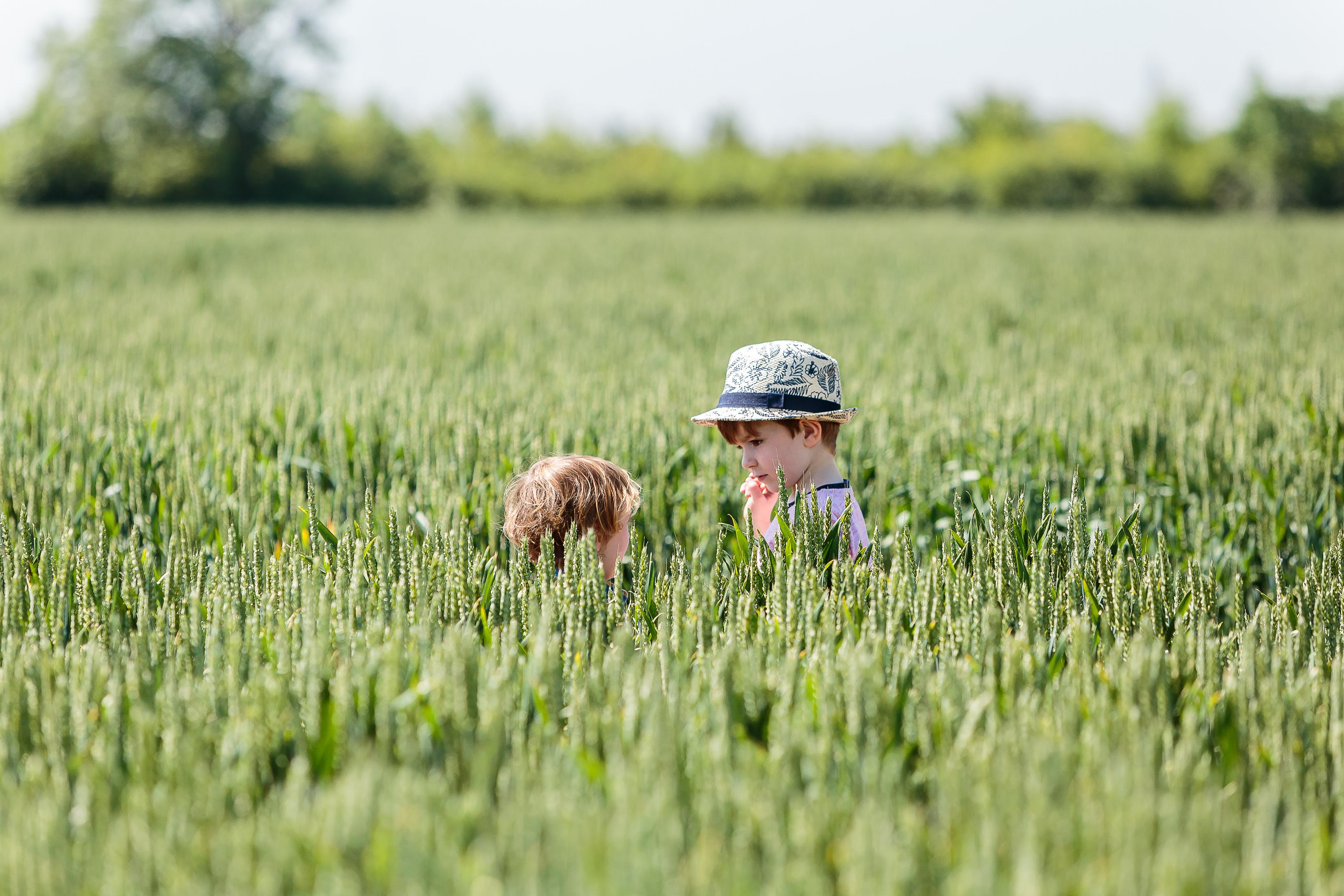 Boys in field