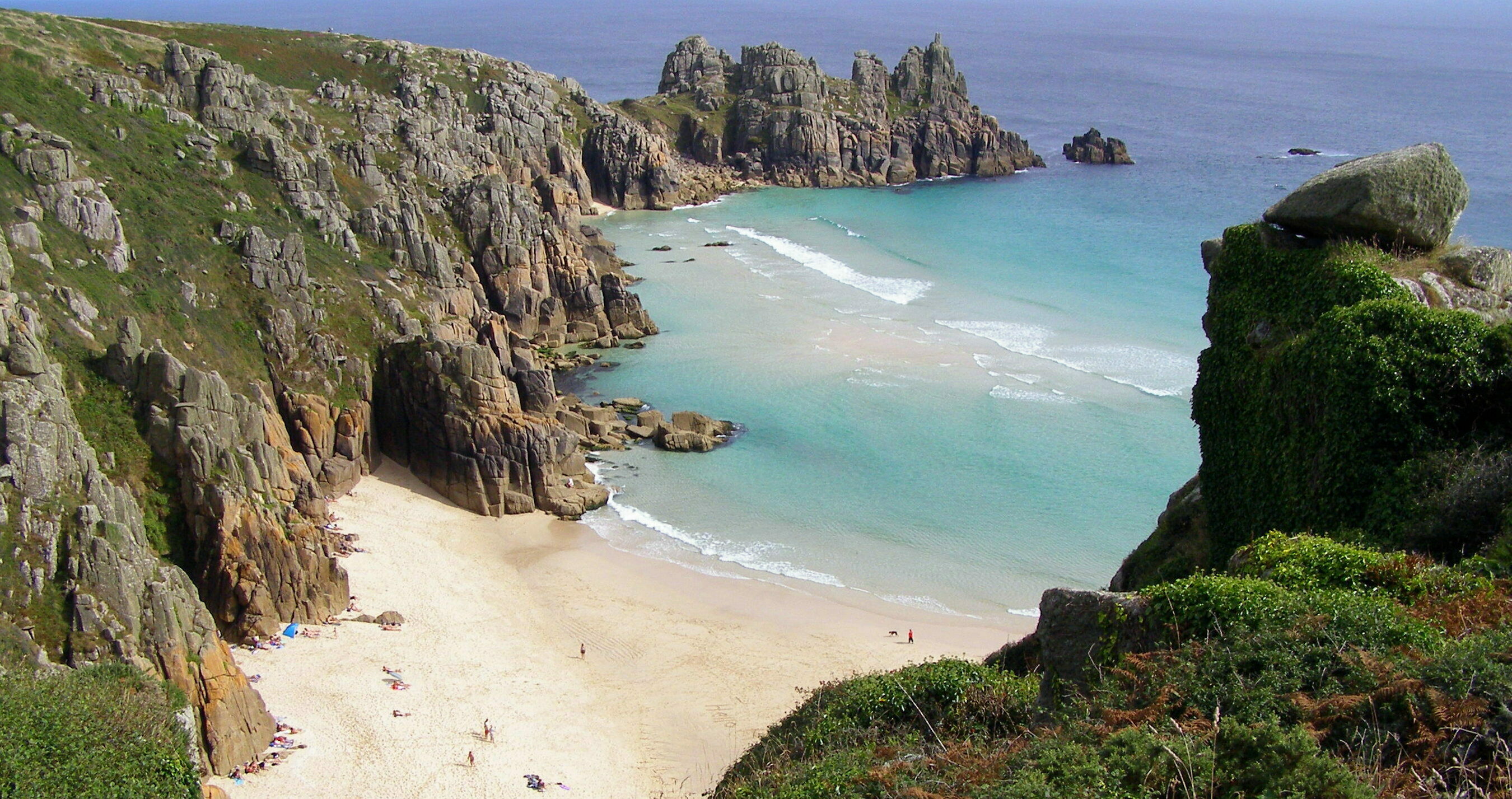 Stunning Cornwall beaches and coastline for your family glamping farm stay