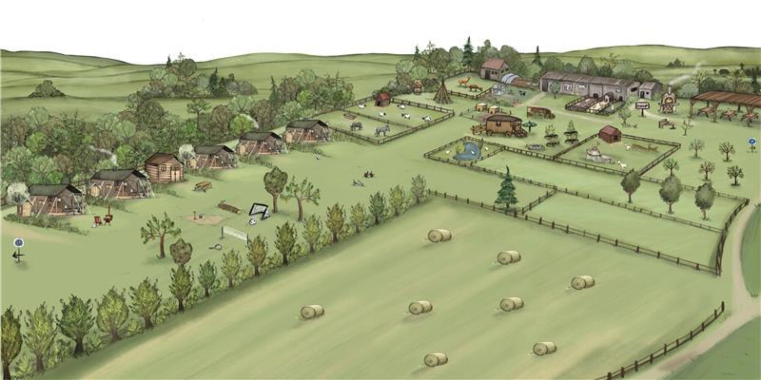 Ferme la Contree des Minis illustration